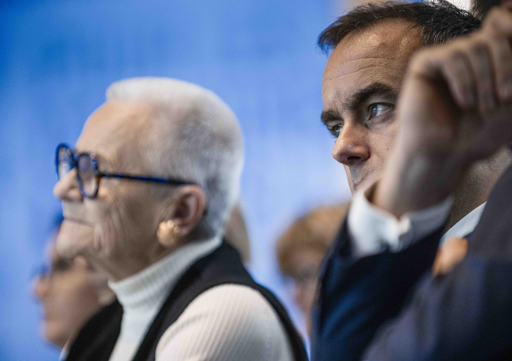 Françoise Gatel et Sébatien Lecornu