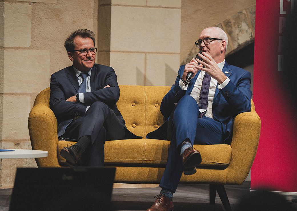 Thibault Lanxade et Marc Fleuret