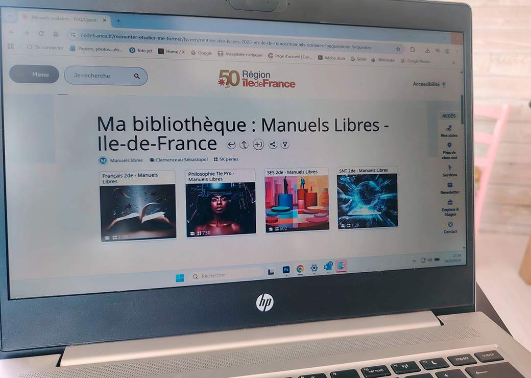 photo du site internet