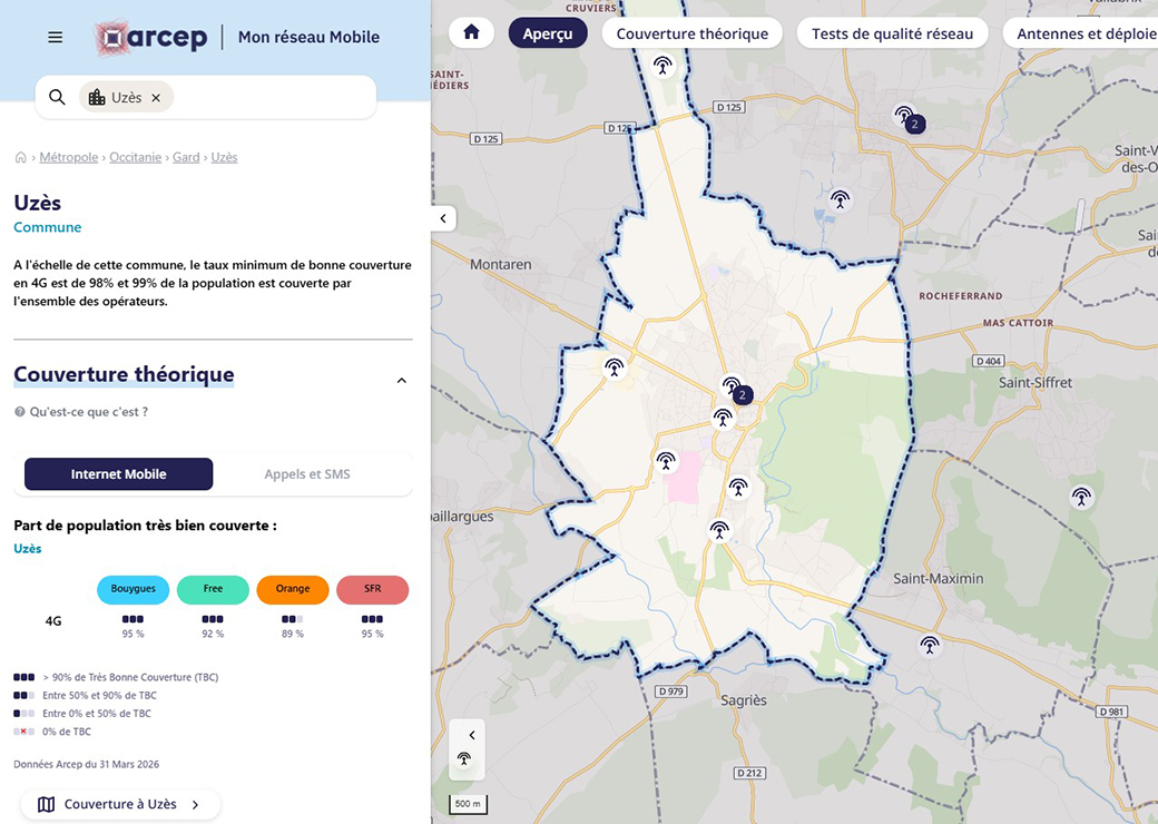Cartes de couverture mobile : les élus veulent une carte des objets connectés et des zones blanches