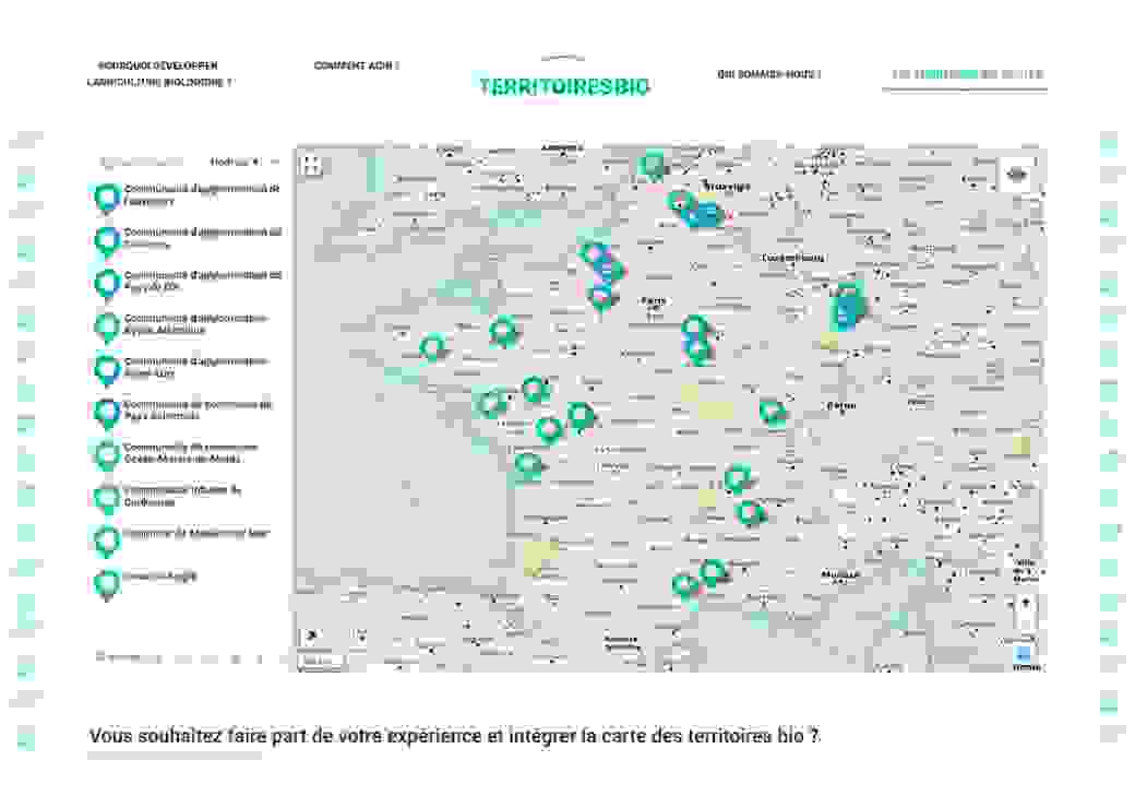 Territoires pilotes