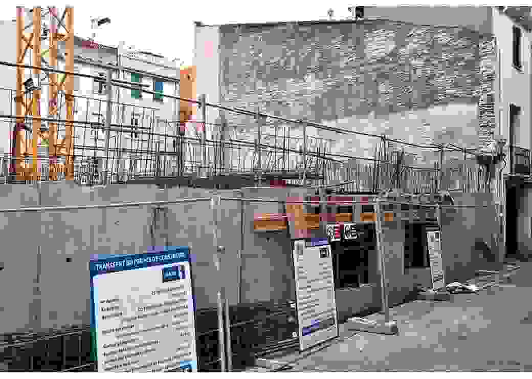 Chantier à l’arrêt