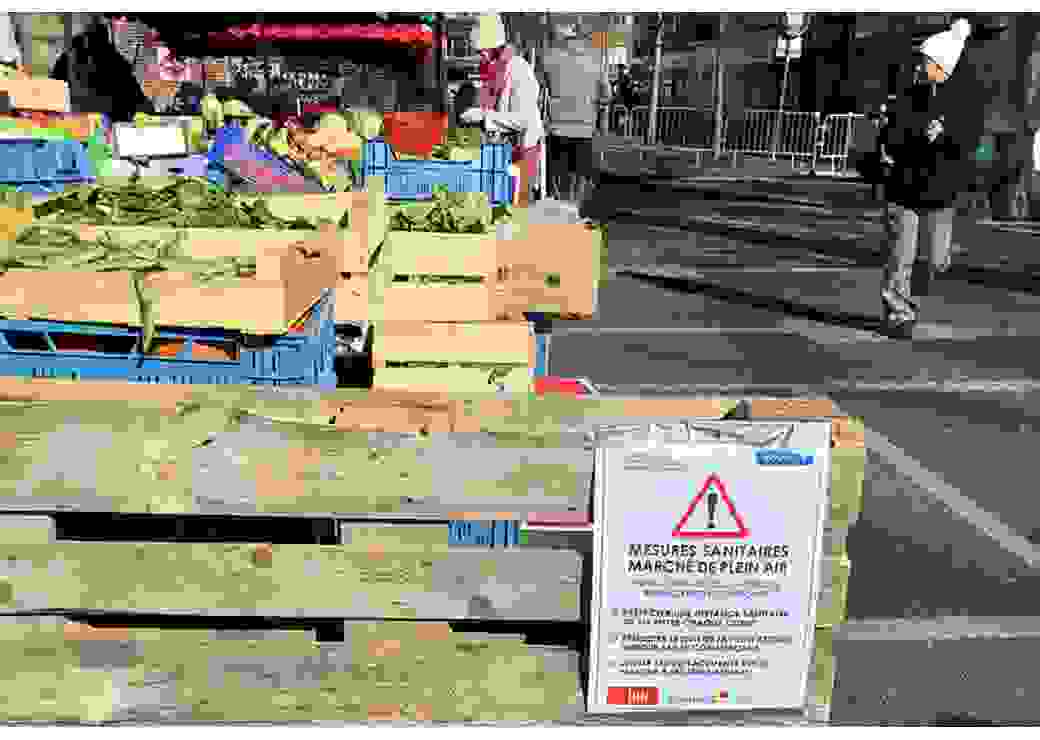 marché vide