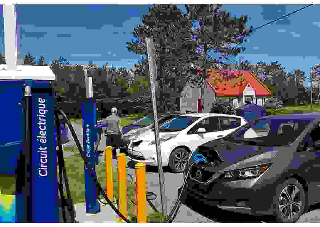 Bornes pour voitures électriques 