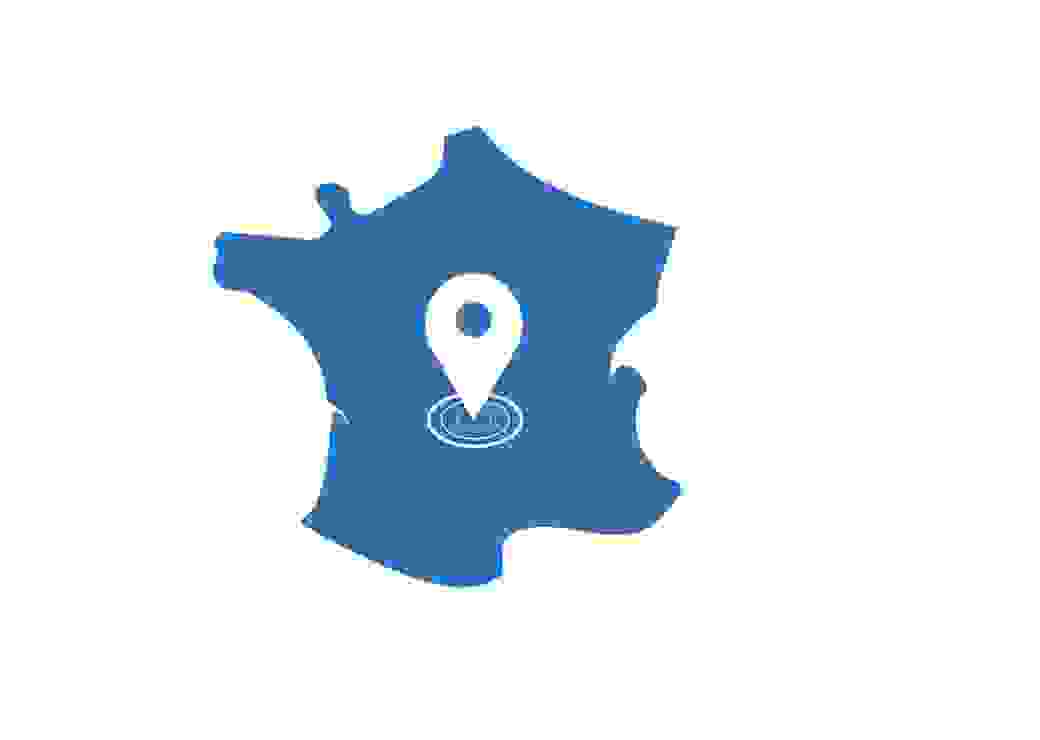 Carte de France Tourisme