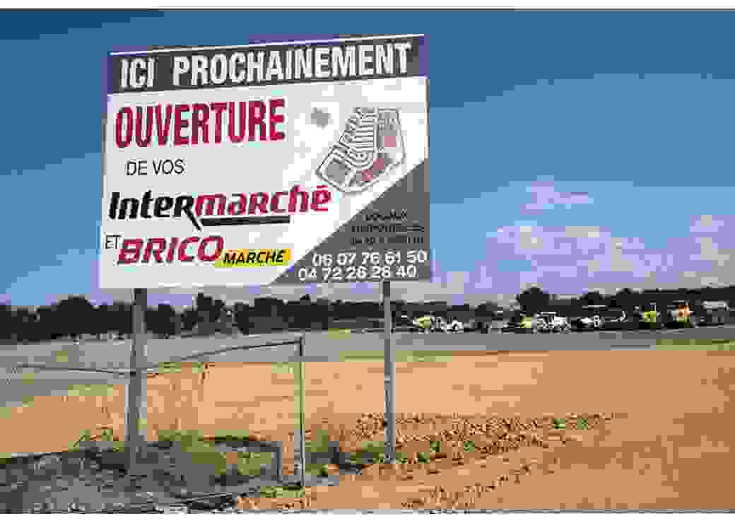 Chantier zone commerciale
