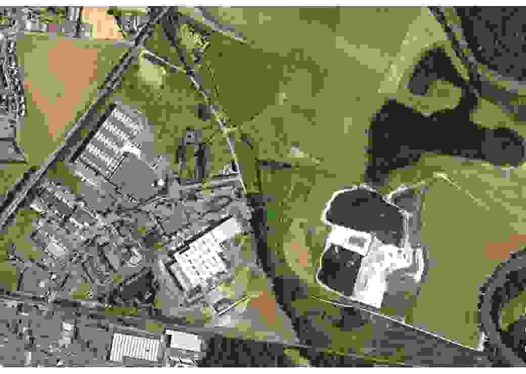 Terres agricoles à proximité d’une zone périurbaine