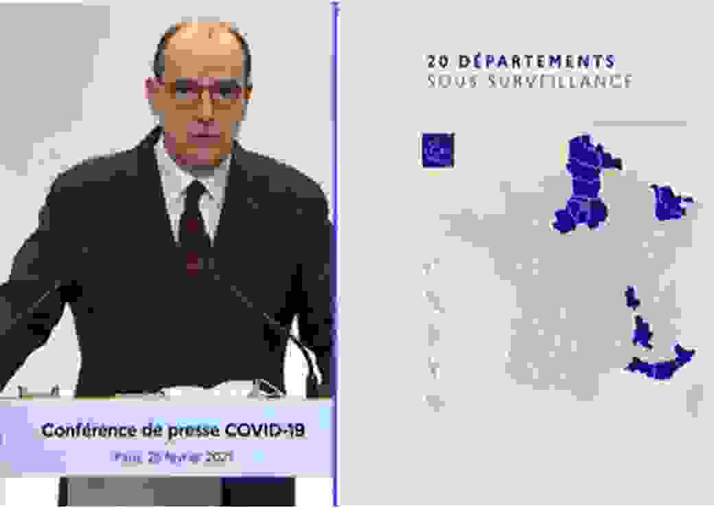 conférence de presse Castex 25 janvier