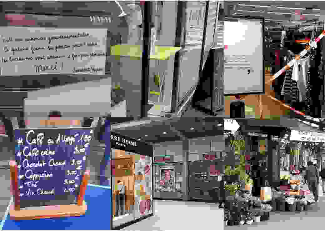 Commerces ouvert / fermé