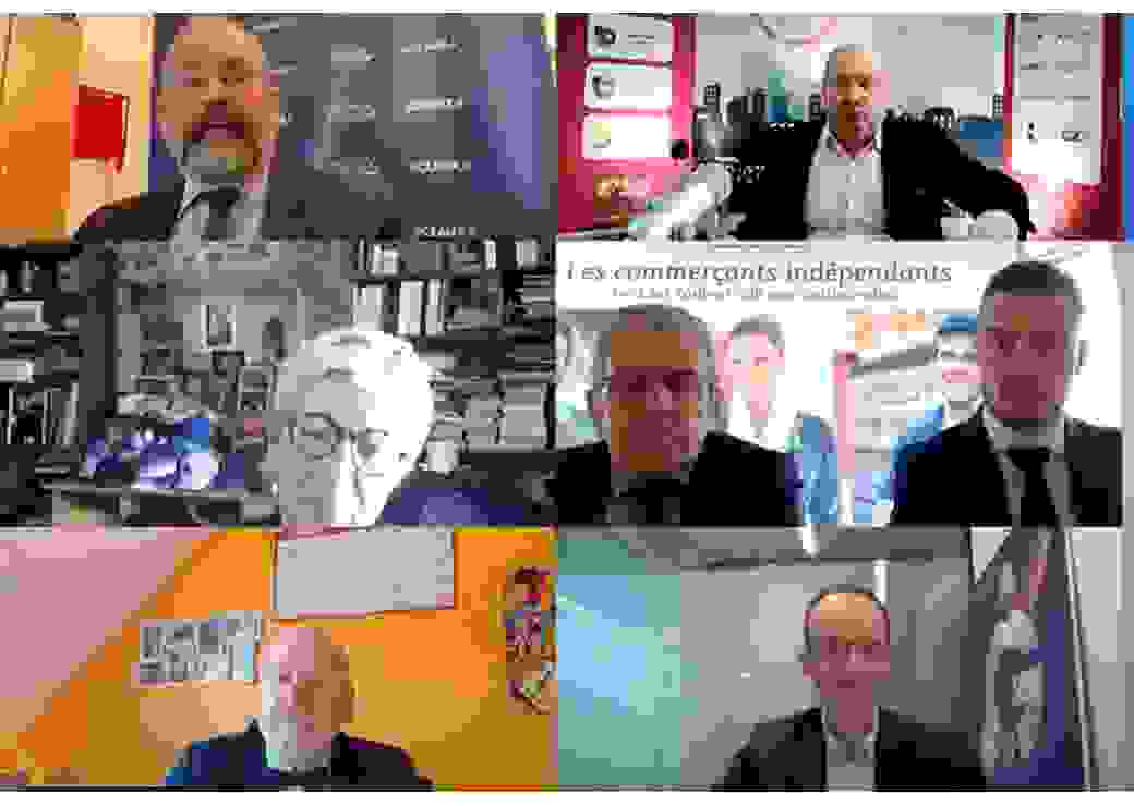 Conférence de presse de centre-ville en mouvement