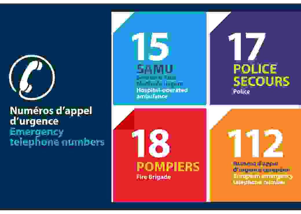 Numéros d'urgence