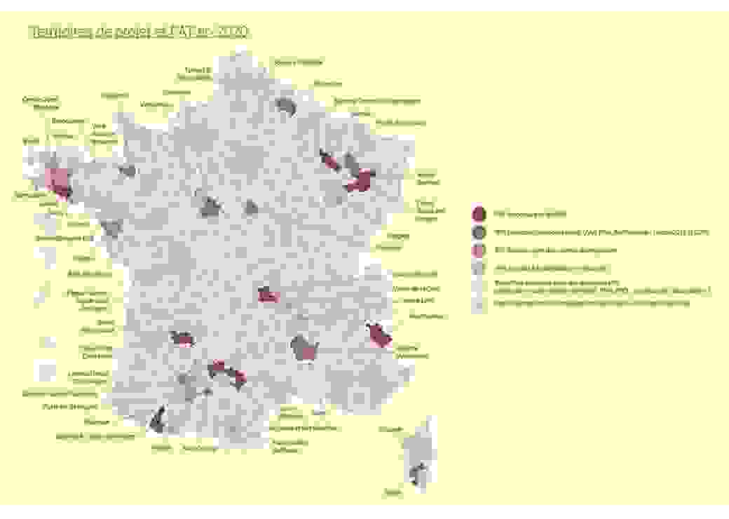 territoires de projet PAT 