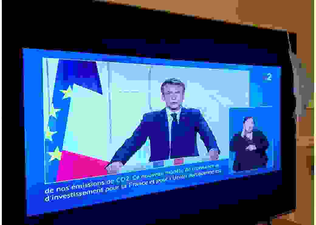 Emmanuel Macron 9 novembre