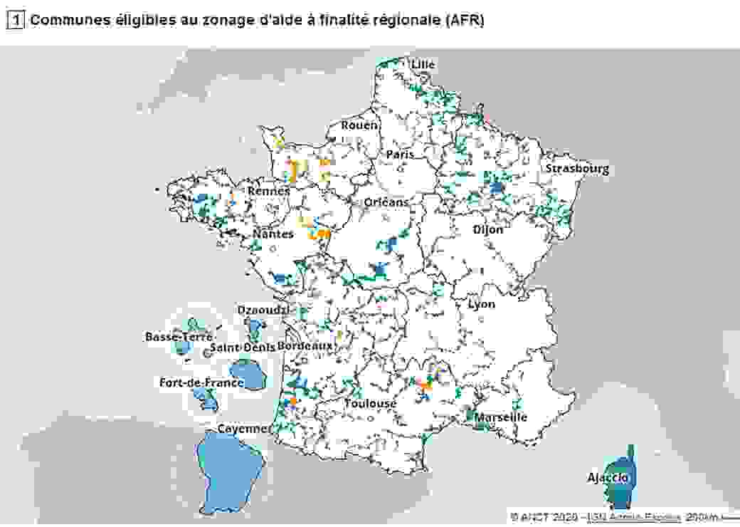 Carte AFR 