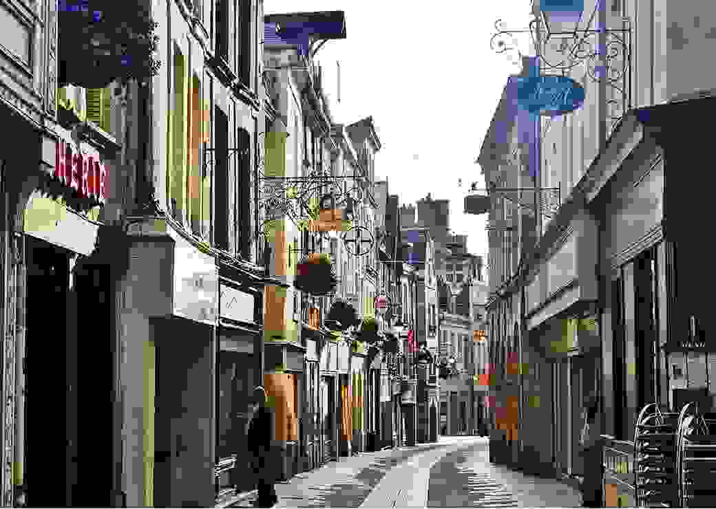 centre-ville en mouvement