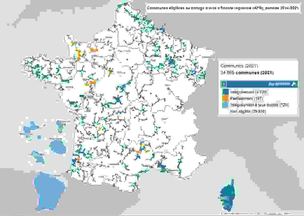Carte AFR 