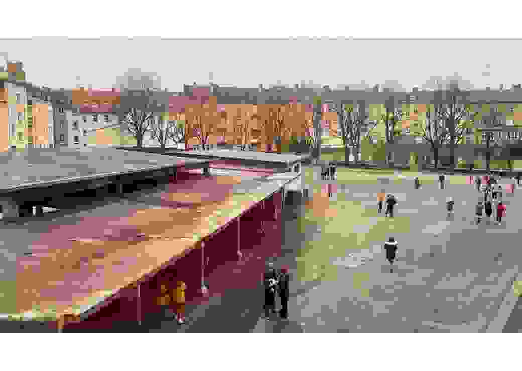 Cour d’école à Thionville 