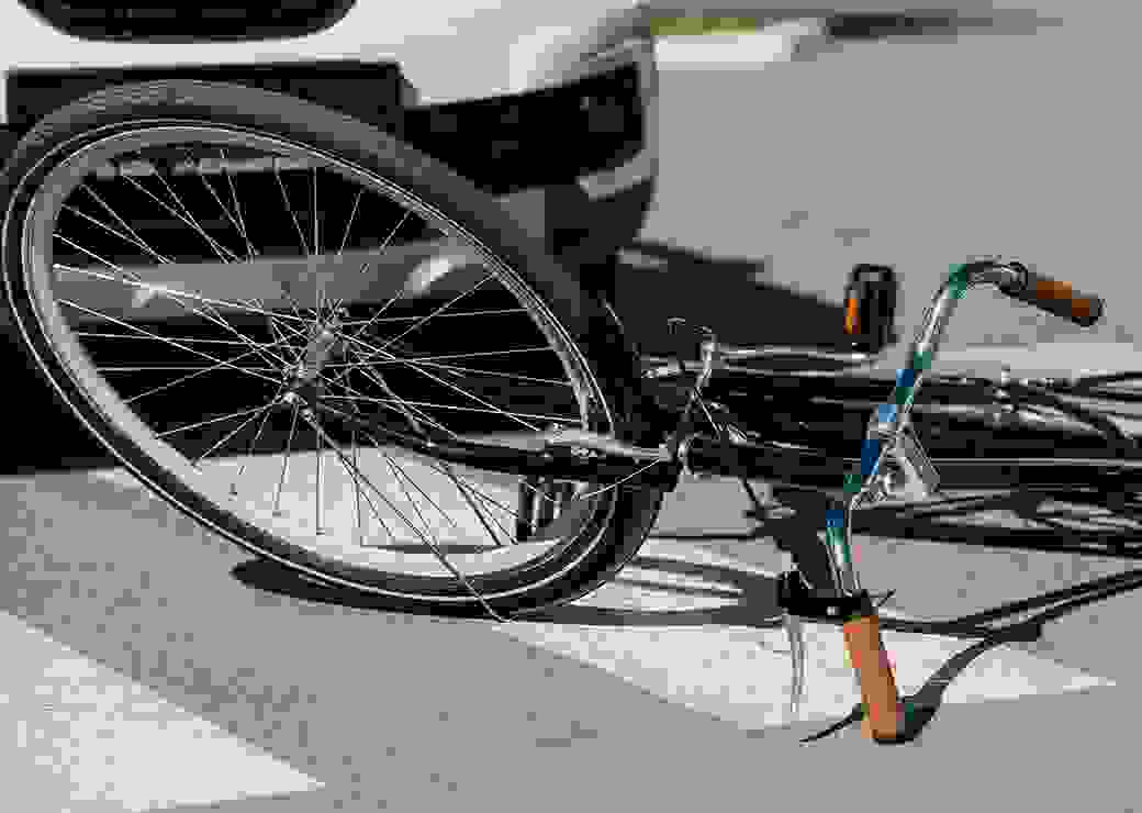 accident de vélo 