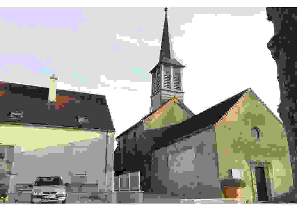 L'église de la Nativité de Trochères, marqueur paysager