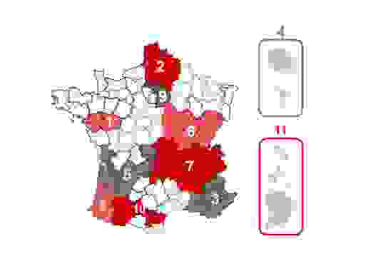 Hubs territoriaux chiffes clés