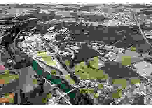 Vue aérienne d'Angoulême