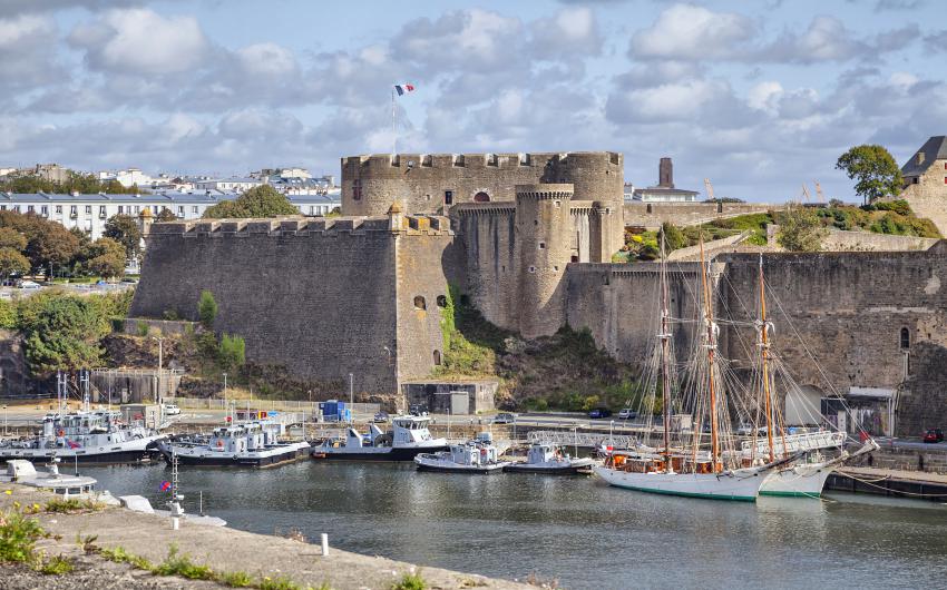 Port du château de Brest