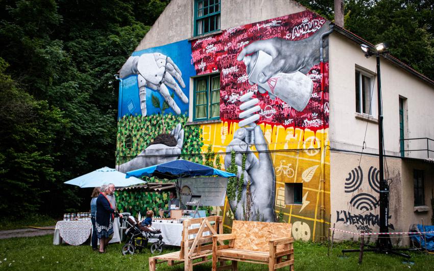 Street art à la campagne