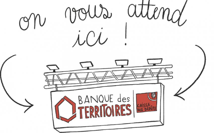 Illustration Stand Banque des Territoires