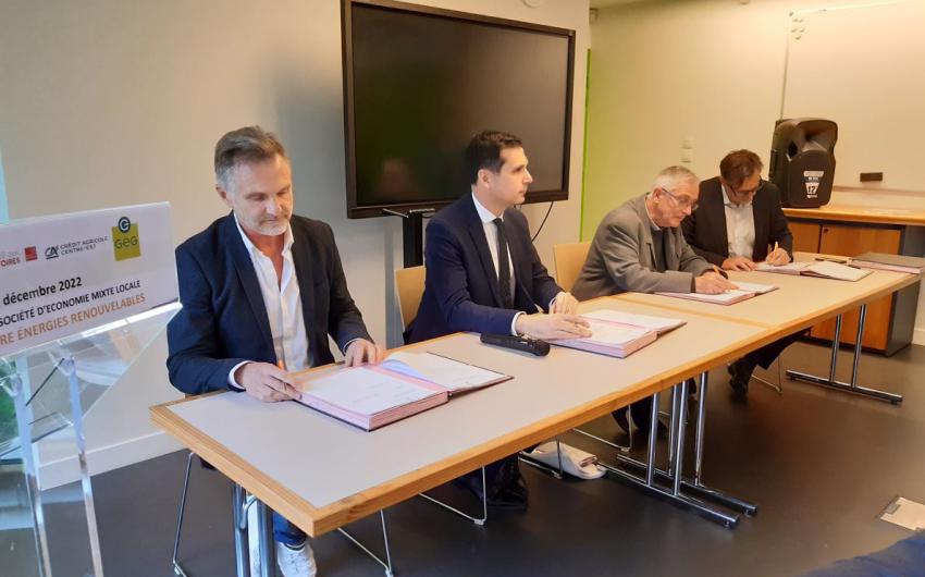 photo des signataires