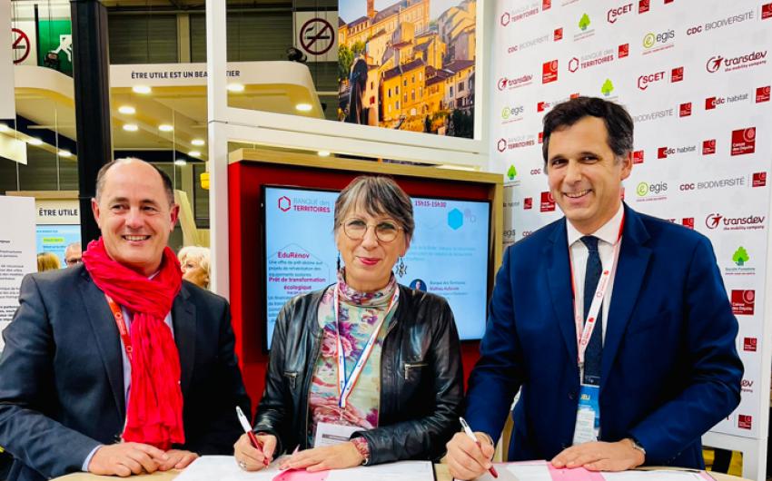 Signature de la convention Edurenov avec Besançon