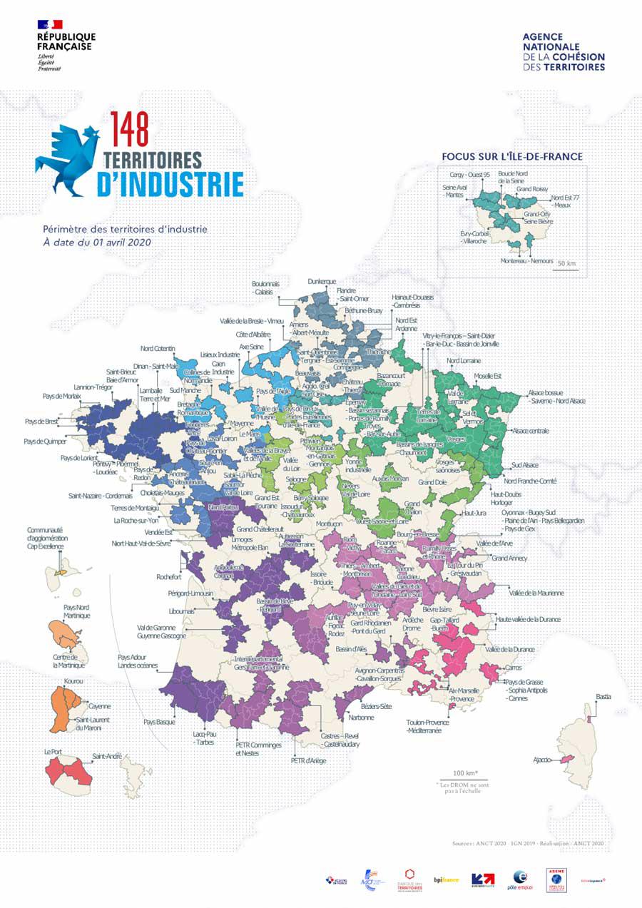 148 Territoires d'industrie