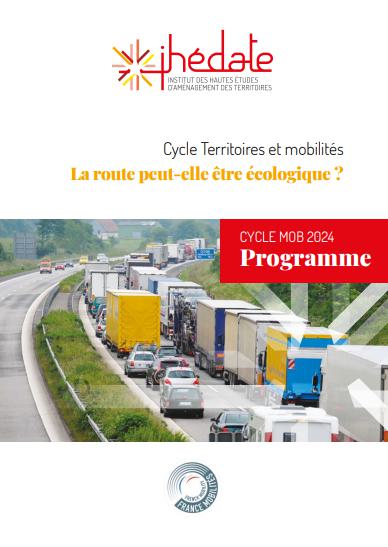 Cycle Territoires et mobilités 2024 de l'IHEDATE