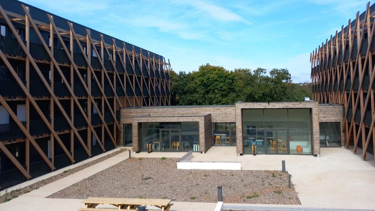 Construction d'une résidence étudiante à Plouzané