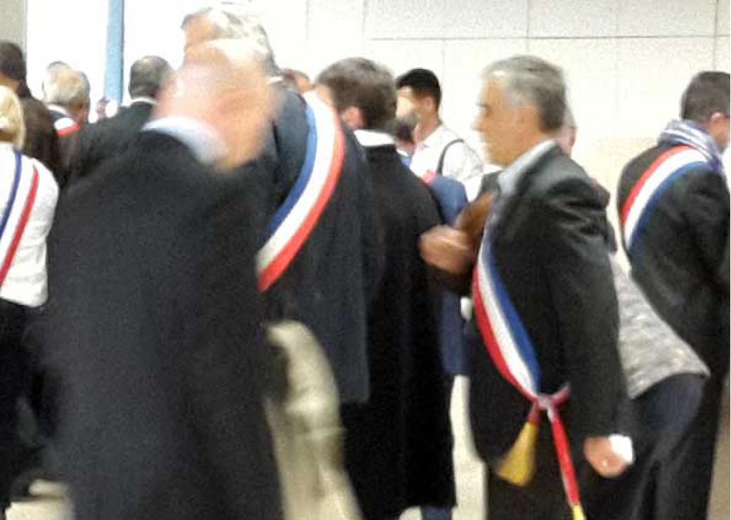 Maires écharpes 