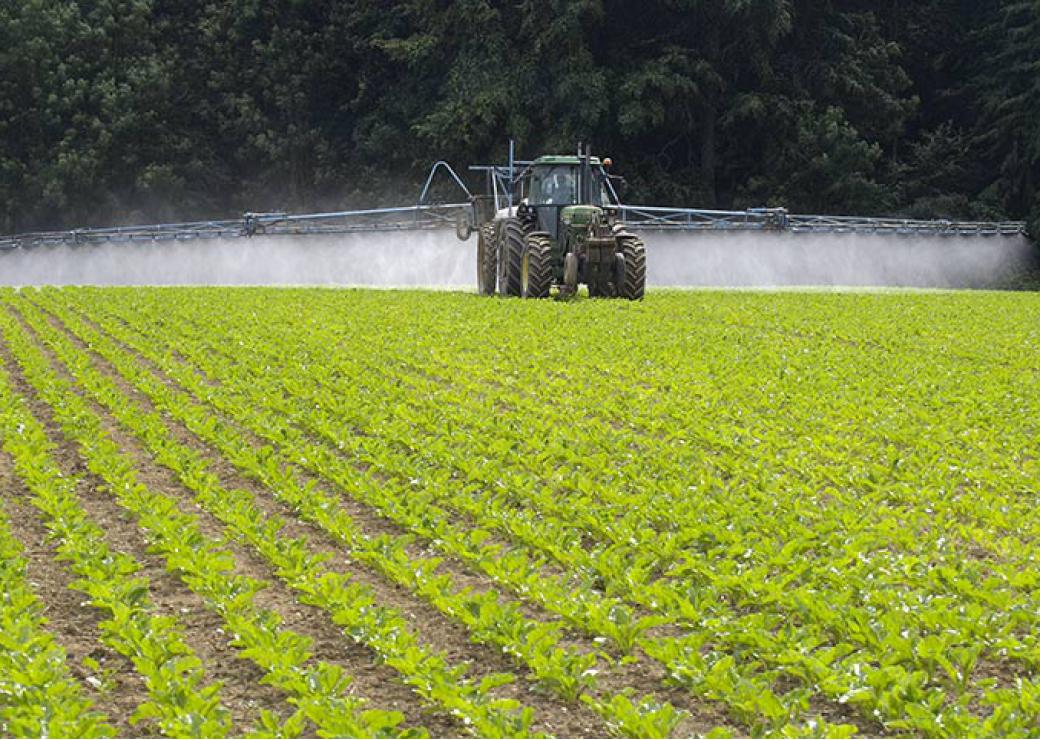 Epandage de pesticides