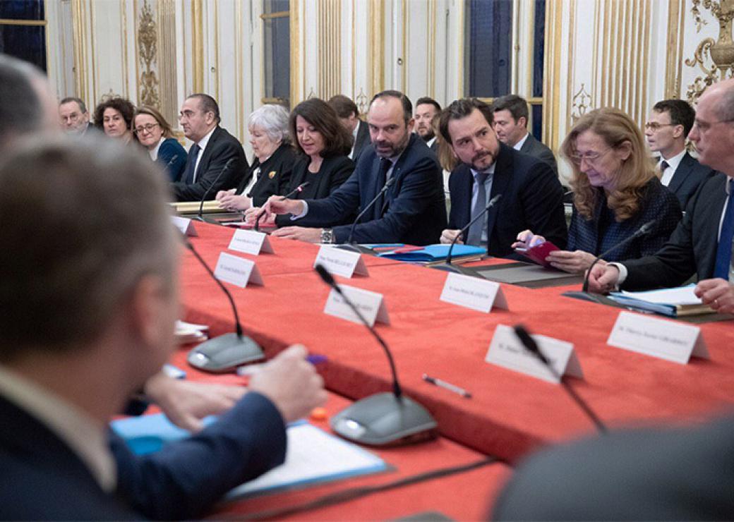 Présentation le 17 janvier par Édouard Philippe de son plan de préparation au Brexit