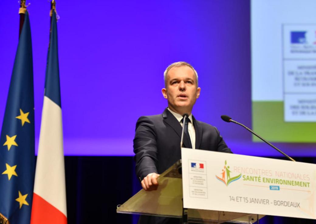 François de Rugy lance le 4e plan national santé environnement à Bordeaux 