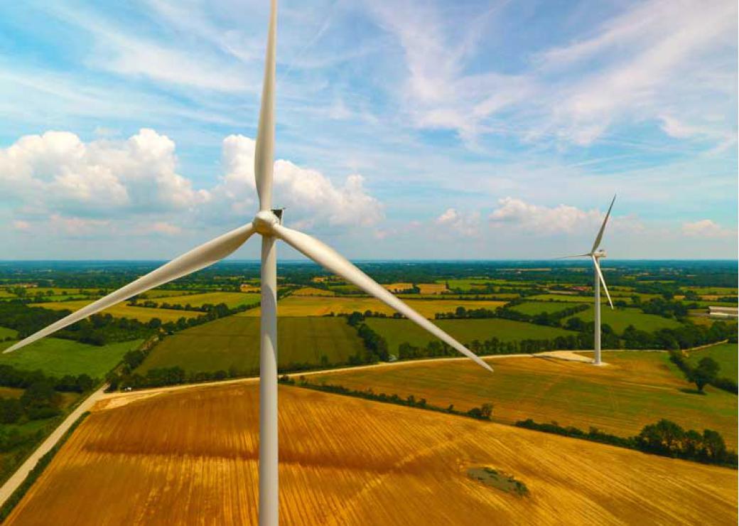 éoliennes terrestres