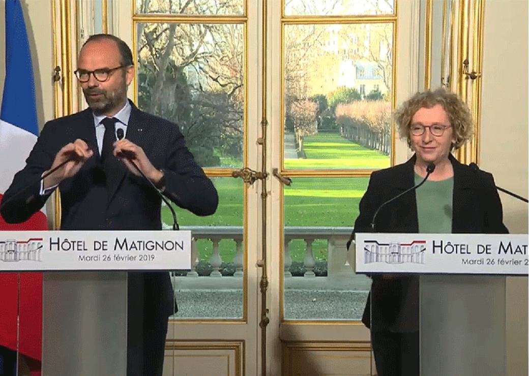 @EPhilippePM ?/ E. Philippe et M. Pénicaud ce 26 février