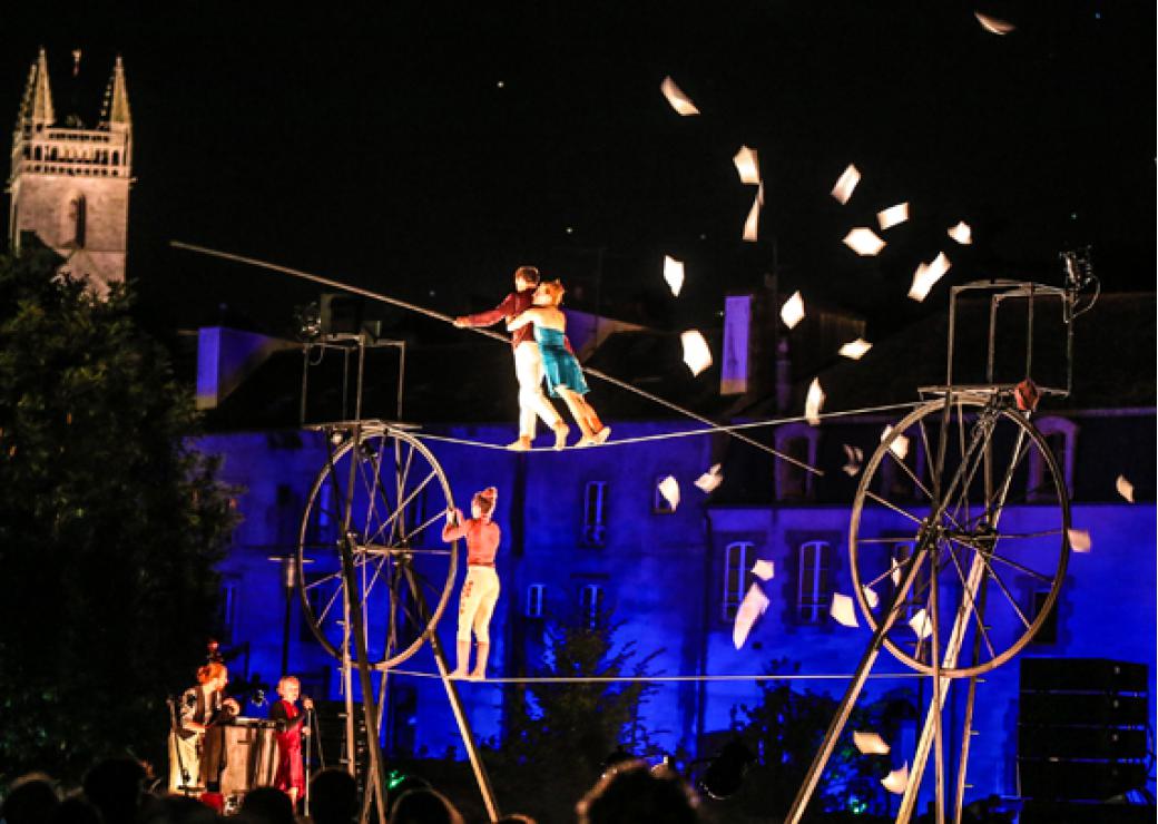 Spectacle nocturne des Rias