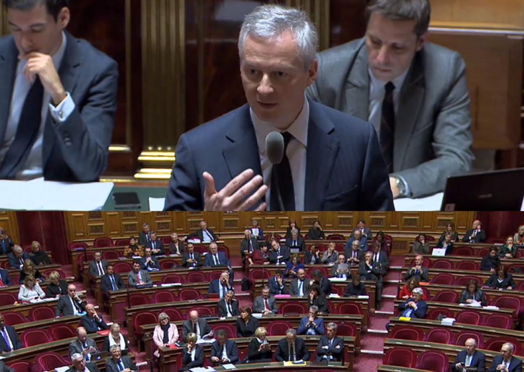 Le Sénat adopte en 1ère lecture le projet de loi PACTE