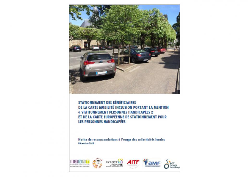 Carte Mobilite Inclusion Le Gart Et L Amf Publient Un Guide