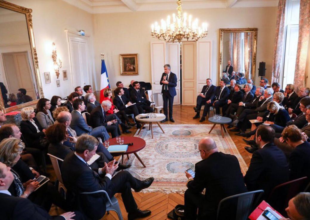 Grand débat Macron maires Saône-et-Loire