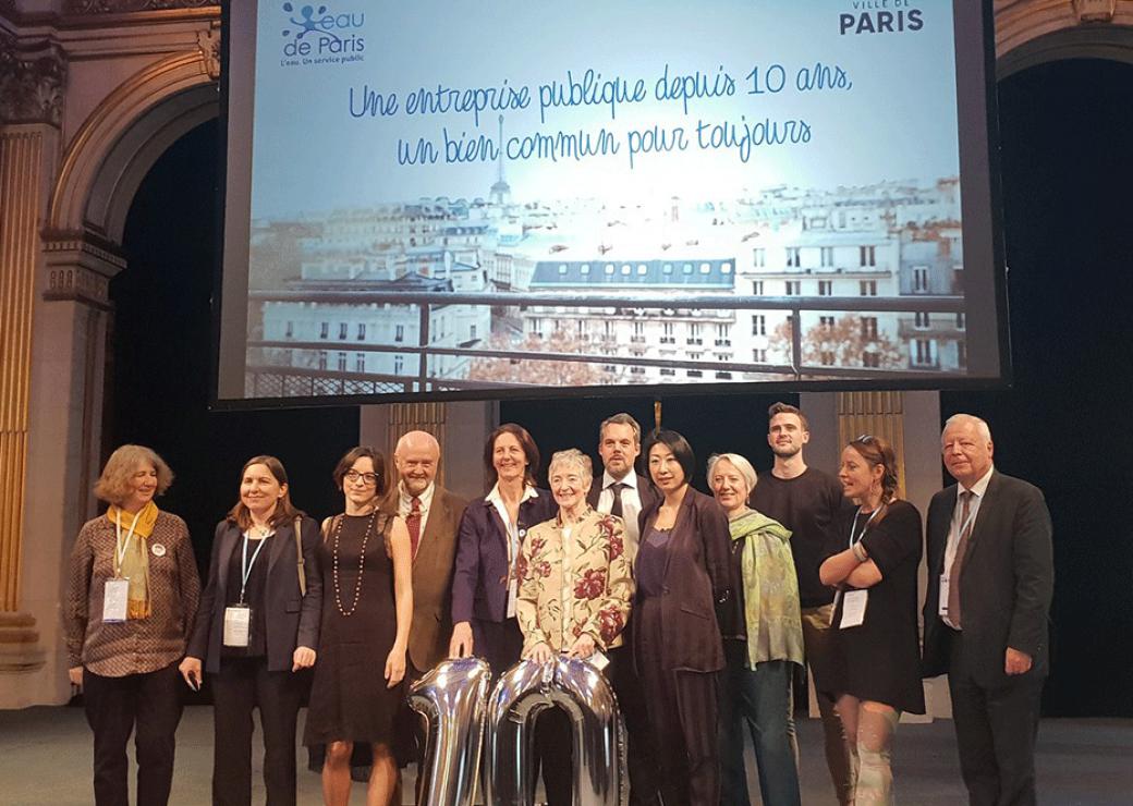 Les participants à la journée des 10 ans d'Eau de Paris