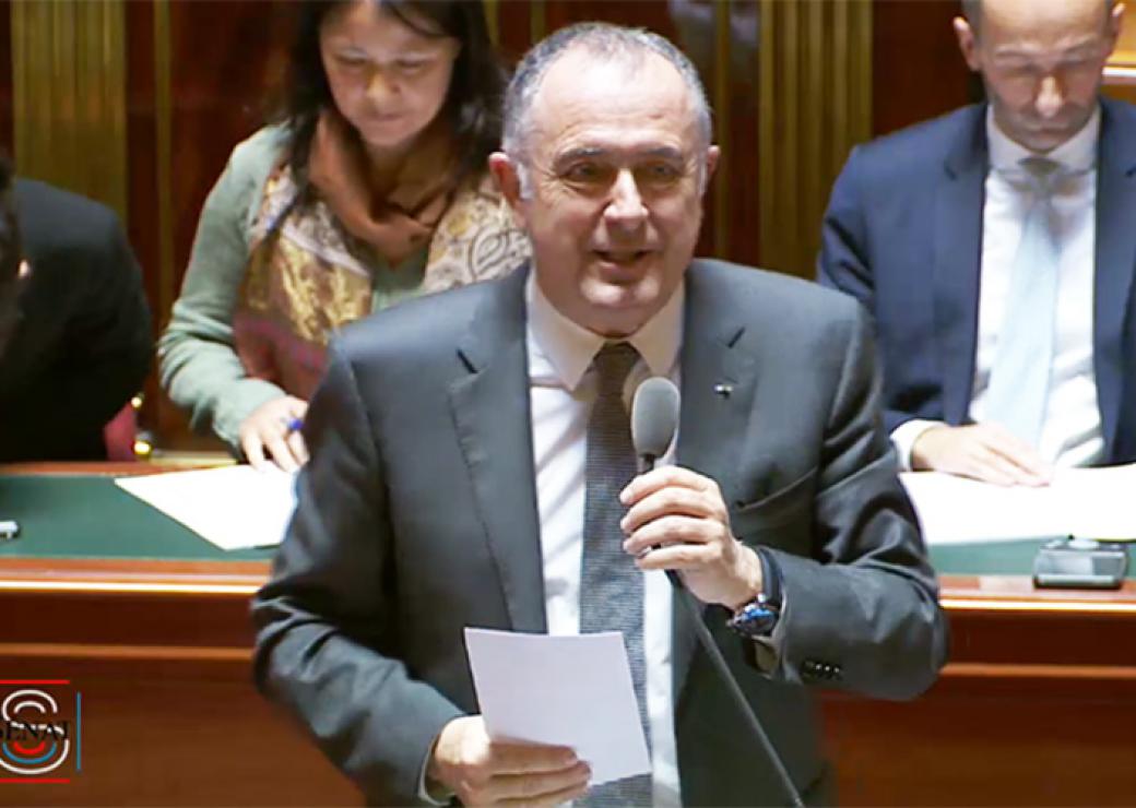 Le 7 mars, Didier Guillaume, ministre de l'Agriculture et de l'Alimentation