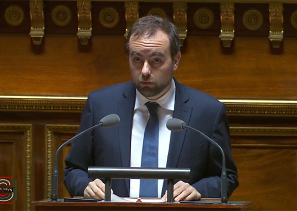 Sébastien Lecornu au Sénat