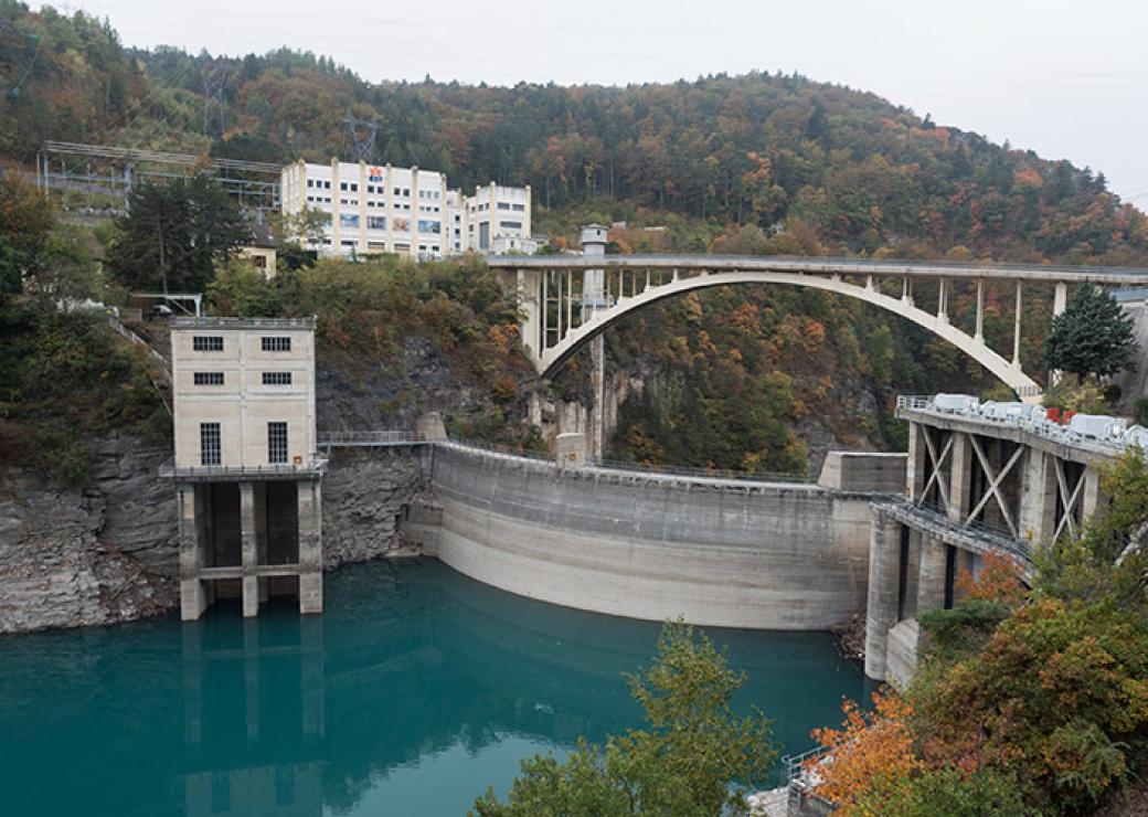 barrage du Dévoluy barrage hydroéléctrique