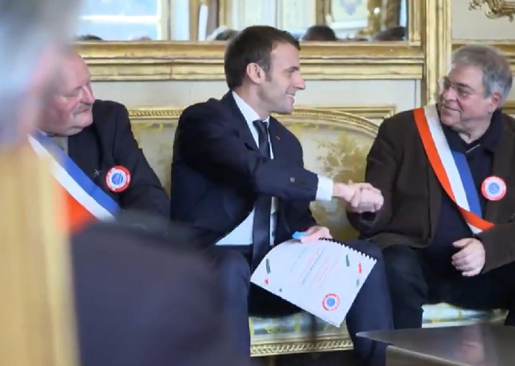Cahiers doléances AMRF Macron