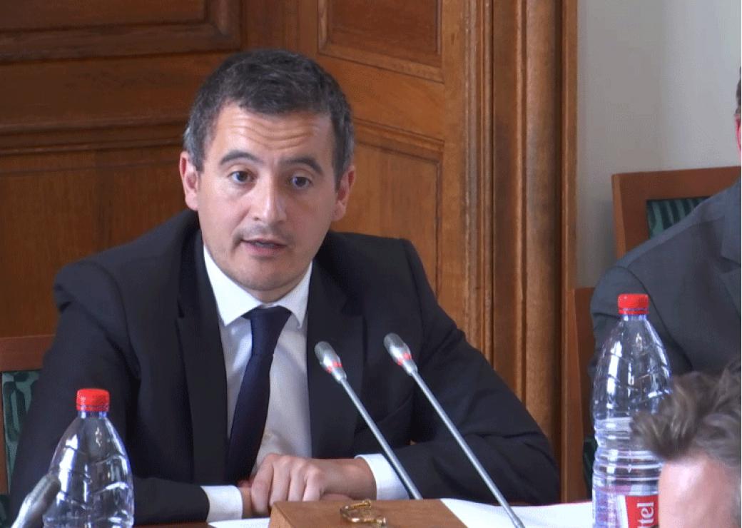 G. Darmanin le 15 mai au Sénat