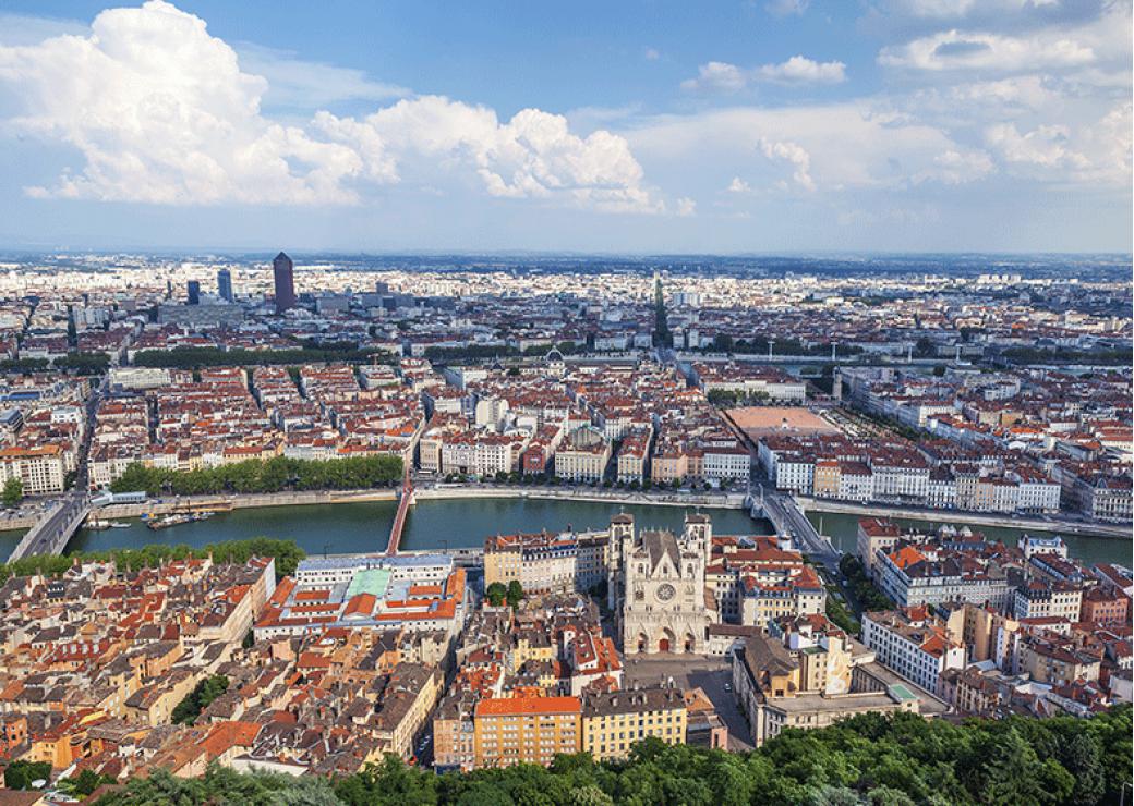 vu de Lyon